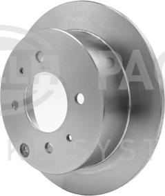 HELLA PAGID 8DD 355 110-941 - Спирачен диск vvparts.bg