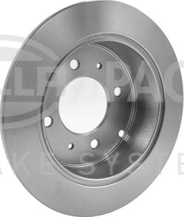 HELLA PAGID 8DD 355 110-941 - Спирачен диск vvparts.bg