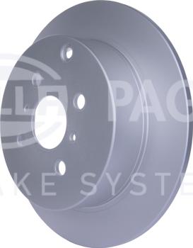 HELLA PAGID 8DD 355 110-491 - Спирачен диск vvparts.bg