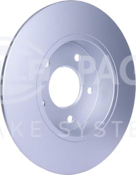 HELLA PAGID 8DD 355 110-401 - Спирачен диск vvparts.bg