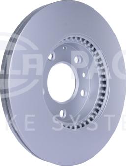 HELLA PAGID 8DD 355 110-361 - Спирачен диск vvparts.bg