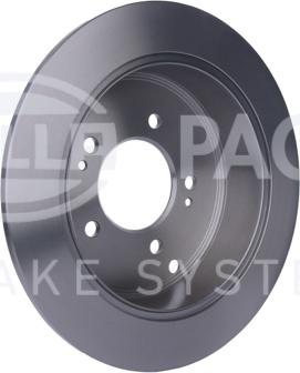 HELLA PAGID 8DD 355 111-421 - Спирачен диск vvparts.bg