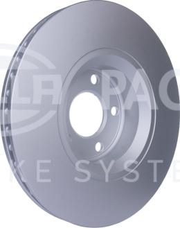 HELLA PAGID 8DD 355 111-141 - Спирачен диск vvparts.bg