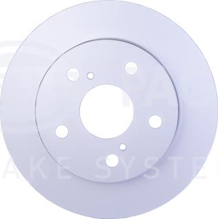 HELLA PAGID 8DD 355 118-981 - Спирачен диск vvparts.bg