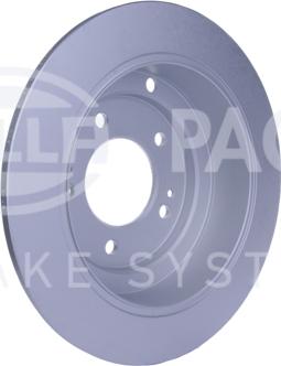 HELLA PAGID 8DD 355 118-091 - Спирачен диск vvparts.bg