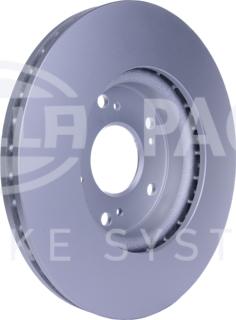 HELLA PAGID 8DD 355 118-761 - Спирачен диск vvparts.bg