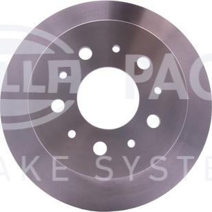 HELLA PAGID 8DD 355 113-711 - Спирачен диск vvparts.bg