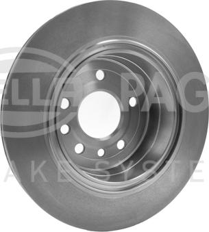 HELLA PAGID 8DD 355 112-491 - Спирачен диск vvparts.bg