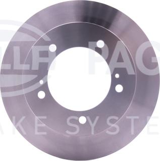 HELLA PAGID 8DD 355 117-941 - Спирачен диск vvparts.bg