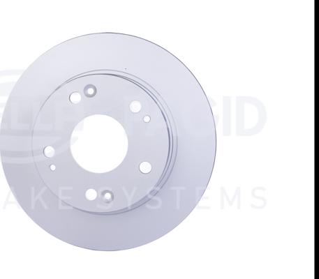 HELLA PAGID 8DD 355 117-091 - Спирачен диск vvparts.bg