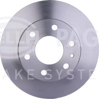 HELLA PAGID 8DD 355 117-171 - Спирачен диск vvparts.bg