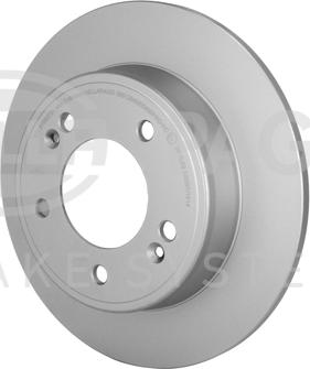 HELLA PAGID 8DD 355 129-451 - Спирачен диск vvparts.bg