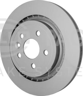 HELLA PAGID 8DD 355 129-551 - Спирачен диск vvparts.bg