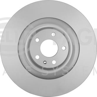 HELLA PAGID 8DD 355 129-601 - Спирачен диск vvparts.bg