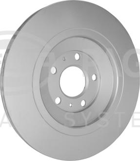 HELLA PAGID 8DD 355 129-801 - Спирачен диск vvparts.bg