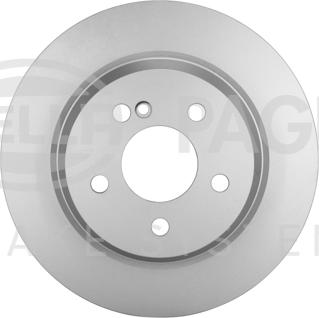 HELLA PAGID 8DD 355 129-791 - Спирачен диск vvparts.bg