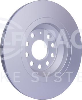 HELLA PAGID 8DD 355 128-451 - Спирачен диск vvparts.bg