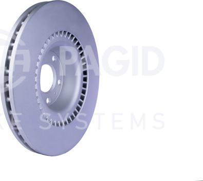 HELLA PAGID 8DD 355 128-091 - Спирачен диск vvparts.bg