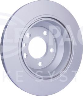 HELLA PAGID 8DD 355 128-081 - Спирачен диск vvparts.bg