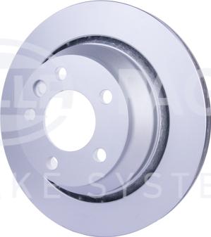 HELLA PAGID 8DD 355 128-081 - Спирачен диск vvparts.bg