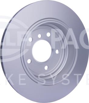 HELLA PAGID 8DD 355 128-121 - Спирачен диск vvparts.bg