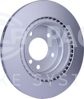 HELLA PAGID 8DD 355 128-361 - Спирачен диск vvparts.bg