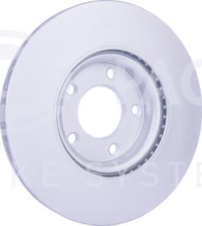 HELLA PAGID 8DD 355 128-241 - Спирачен диск vvparts.bg