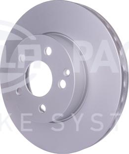 HELLA PAGID 8DD 355 128-781 - Спирачен диск vvparts.bg