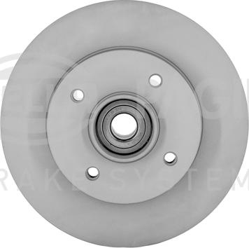 HELLA PAGID 8DD 355 123-291 - Спирачен диск vvparts.bg