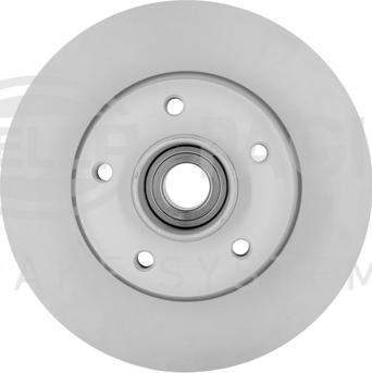 HELLA PAGID 8DD 355 123-251 - Спирачен диск vvparts.bg