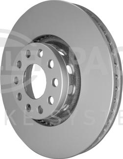 HELLA PAGID 8DD 355 127-191 - Спирачен диск vvparts.bg