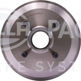 HELLA PAGID 8DT 355 300-161 - Спирачен барабан vvparts.bg