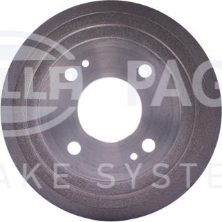 HELLA PAGID 8DT 355 300-711 - Спирачен барабан vvparts.bg