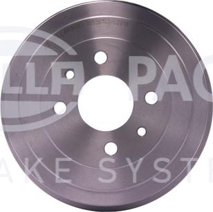 HELLA PAGID 8DT 355 301-421 - Спирачен барабан vvparts.bg