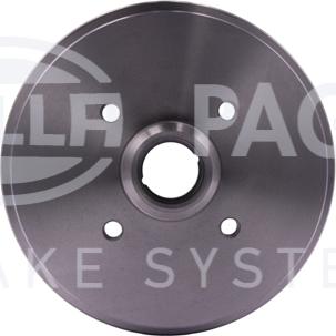 HELLA PAGID 8DT 355 301-631 - Спирачен барабан vvparts.bg