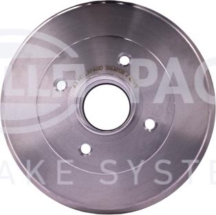 HELLA PAGID 8DT 355 301-391 - Спирачен барабан vvparts.bg