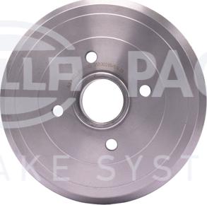 HELLA PAGID 8DT 355 302-951 - Спирачен барабан vvparts.bg