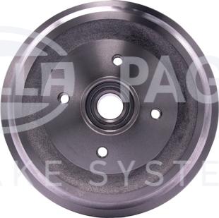 HELLA PAGID 8DT 355 302-771 - Спирачен барабан vvparts.bg