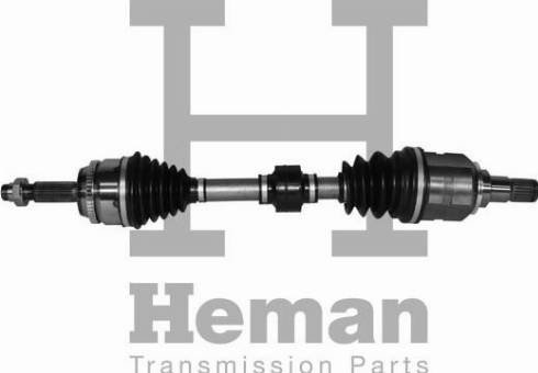 HEMAN TD94510 - Полуоска vvparts.bg