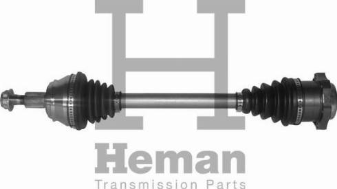 HEMAN TD96500 - Полуоска vvparts.bg