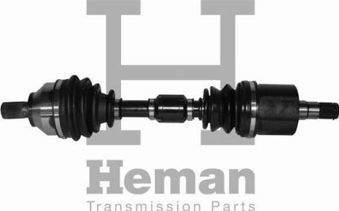 HEMAN TD96660 - Полуоска vvparts.bg