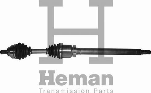 HEMAN TD96670 - Полуоска vvparts.bg