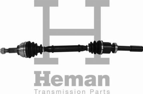 HEMAN TD91600 - Полуоска vvparts.bg