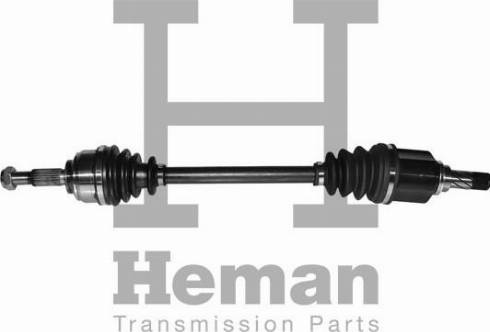 HEMAN TD92350 - Полуоска vvparts.bg