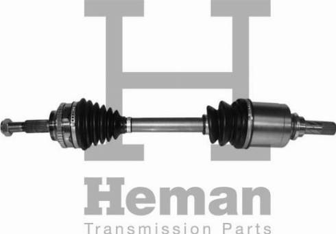 HEMAN TD92360 - Полуоска vvparts.bg