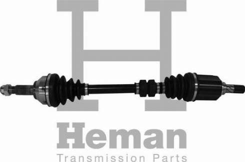 HEMAN TD89460 - Полуоска vvparts.bg