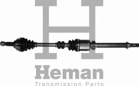 HEMAN TD89470 - Полуоска vvparts.bg