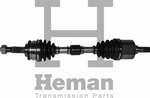 HEMAN TD89090 - Полуоска vvparts.bg