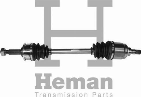 HEMAN TD89070 - Полуоска vvparts.bg