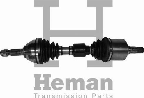 HEMAN TD89790 - Полуоска vvparts.bg